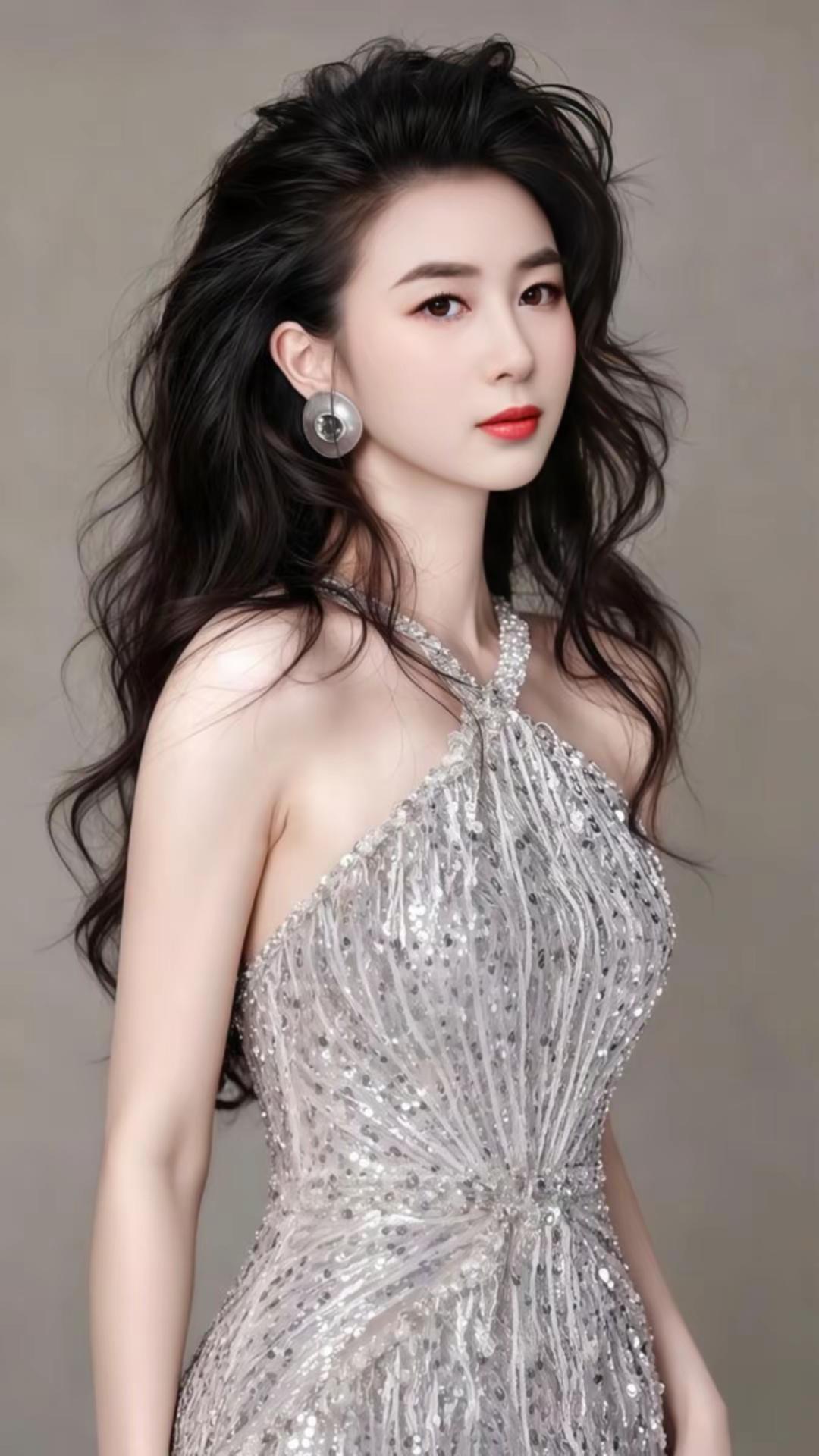 高级礼服碎钻妆