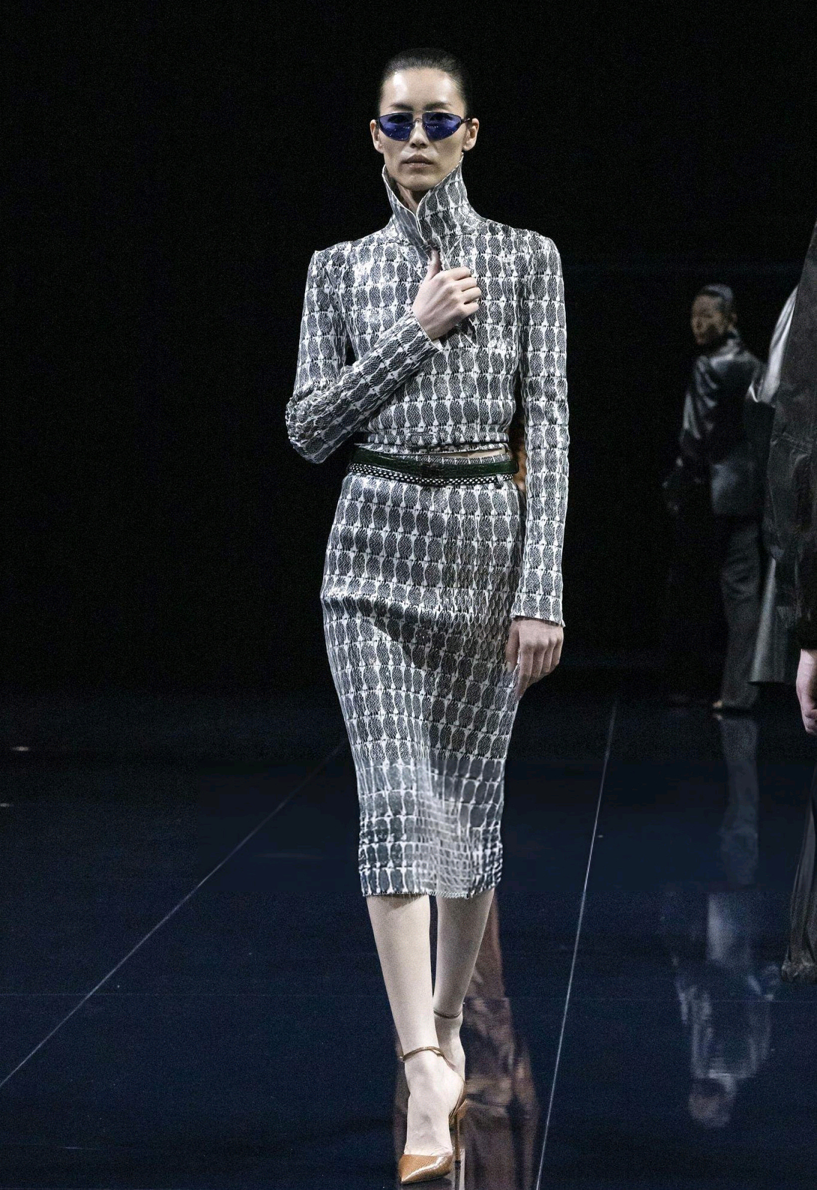 刘雯TOMFORDS/S2026巴黎时装周​​​