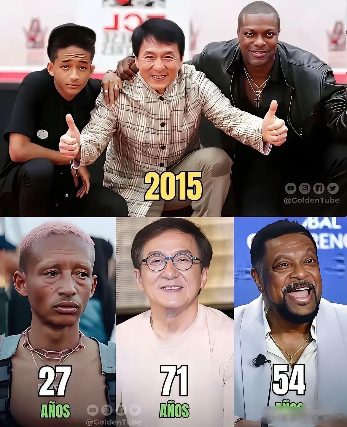 同样三个人，十年后的变化，谁老得最快？