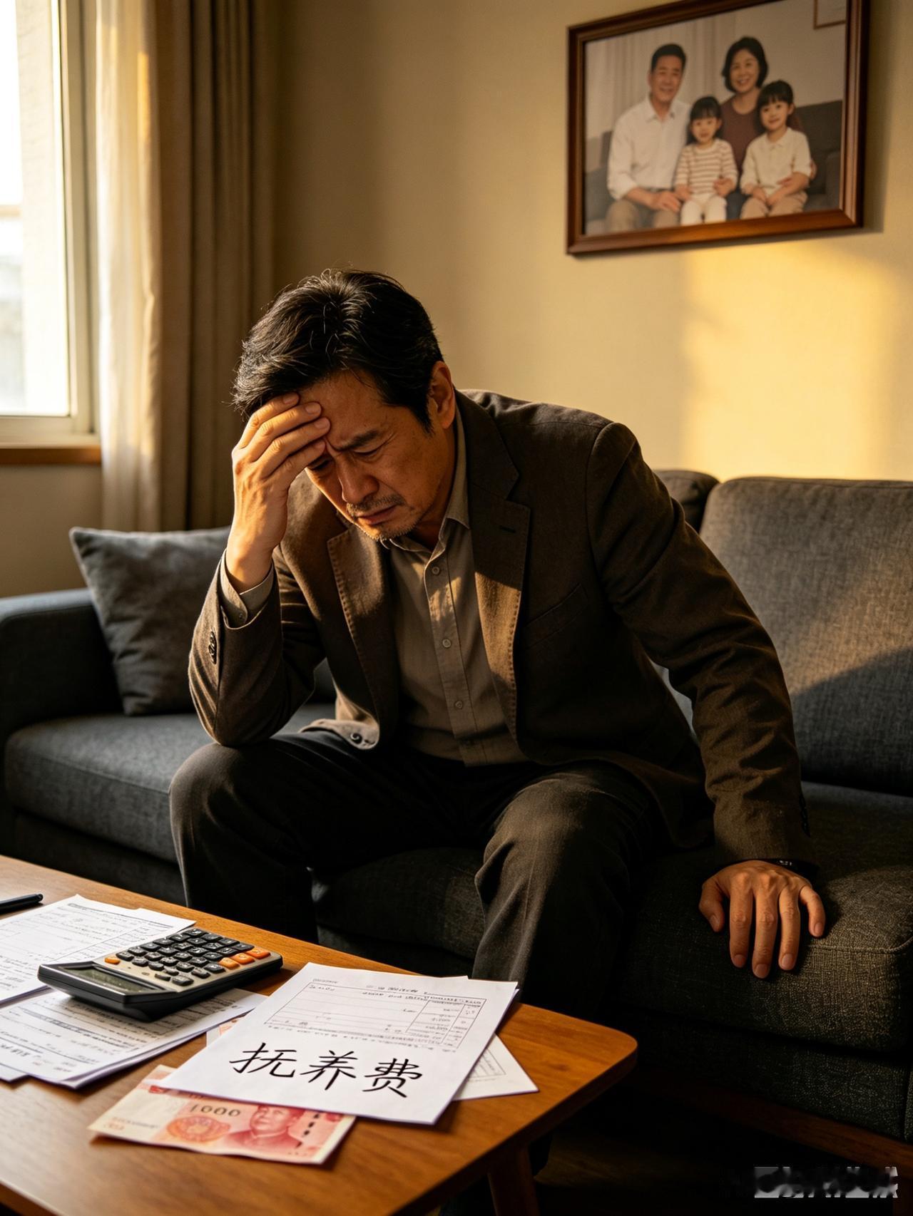 一个网友离婚了，当初离婚时，协议上签的是2000抚养费，离婚一年之后他得了甲状腺