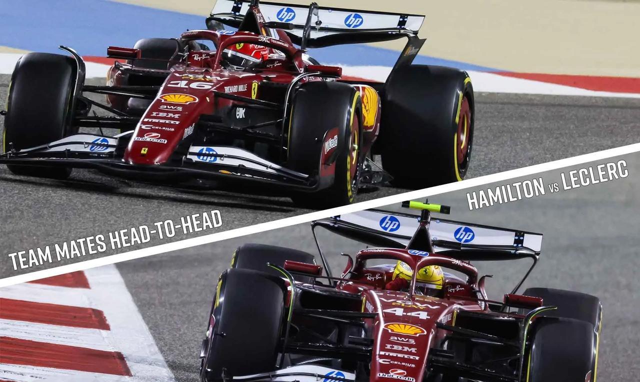 #f1#勒克莱尔在法拉利树立了很高的标杆，但汉密尔顿越来越近了。汉密尔顿作为