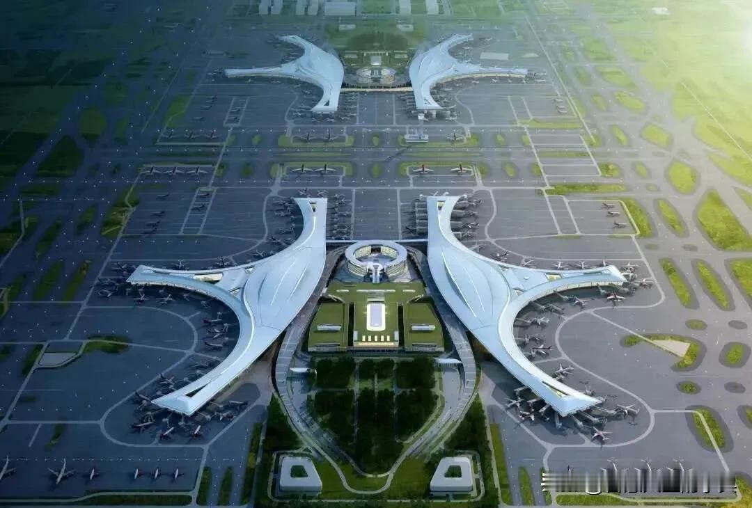 成都天府机场二期瞄着2028年开工这事儿，8月31号东部新区以门户枢纽发展为主题