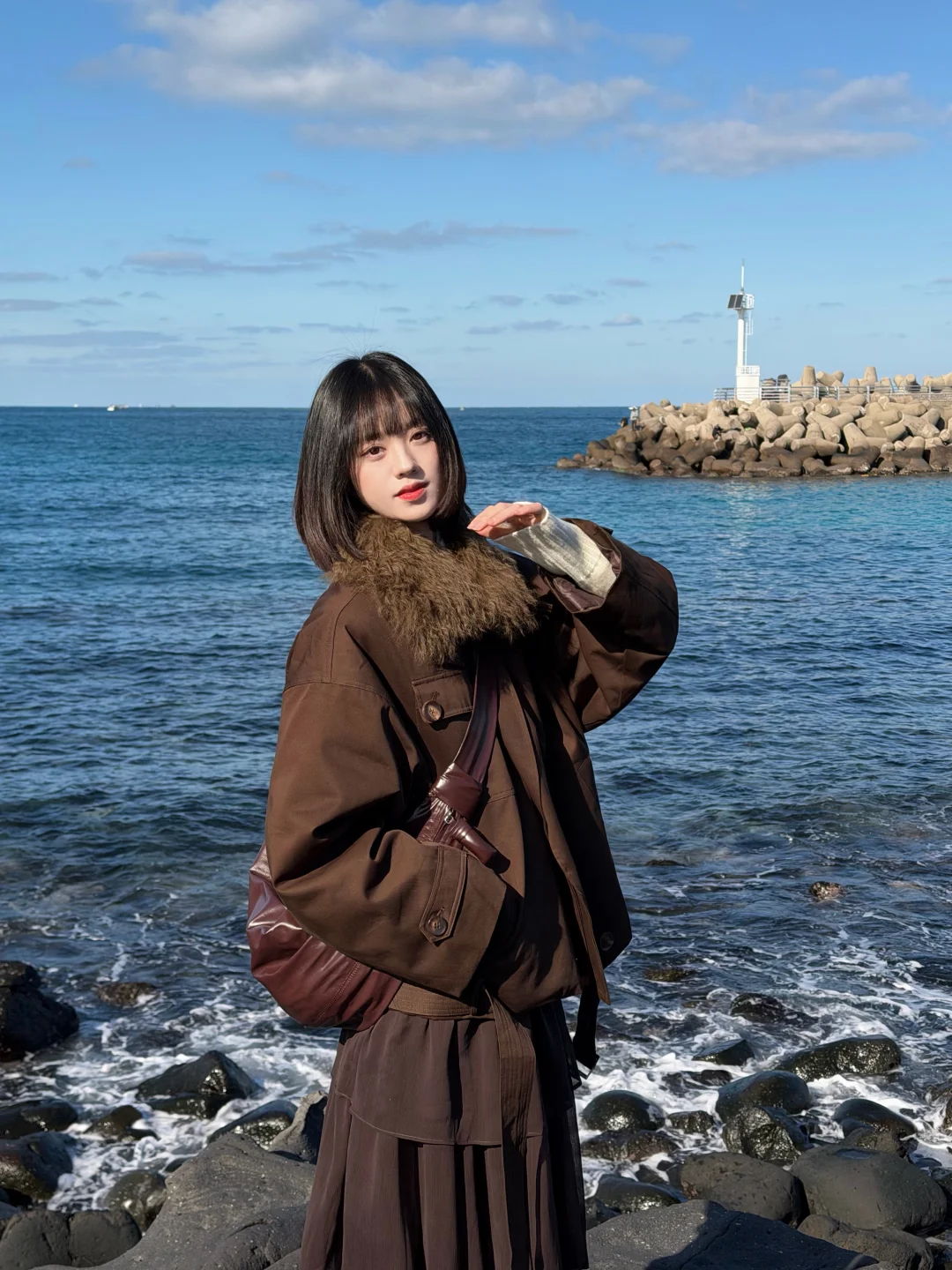 把回忆留在大海