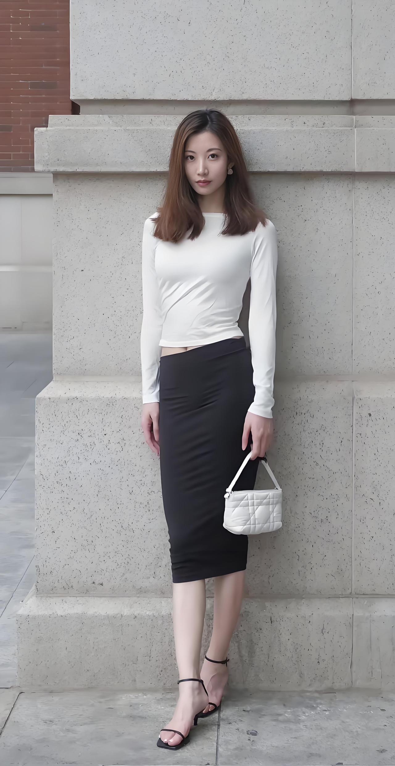 都市时尚风，黑白配，优雅动人！