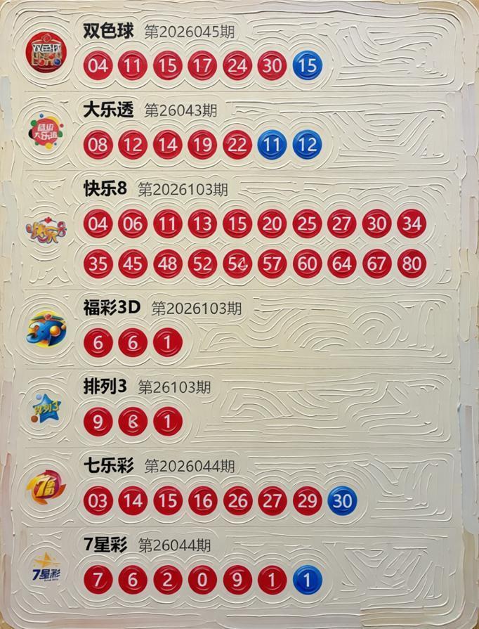 今晚的开奖也太玄学了吧！双色球红球15、蓝球也15，自带情侣款就算了，17、30