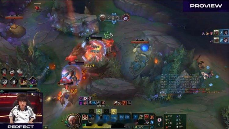 KT继续领跑LCK不服就战！Bdd妖狐屠戮四杀Cuzz蔚爆锁ScoutKT