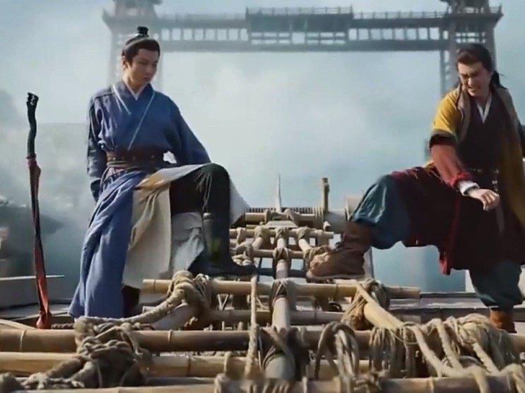 成毅林更新新剧对手戏成毅林更新同框镜头啊啊啊啊啊。就是说新剧还没开播了，就燃起