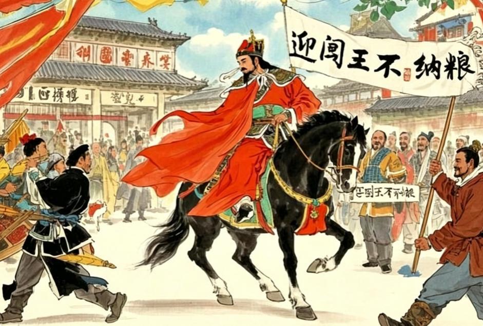 世人皆知闯王李自成威名，却鲜有人知那个替他喊出“闯王来了不纳粮”的人，死得有多荒