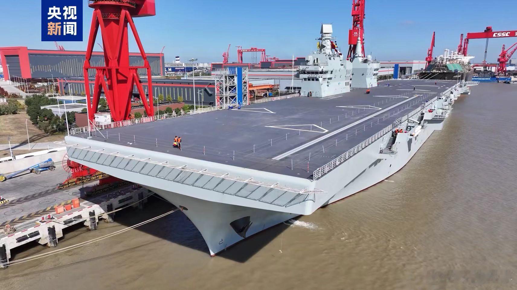 速度太快了，下水不足11个月的076“四川舰”已出海进行首次海试！根据“中国军号