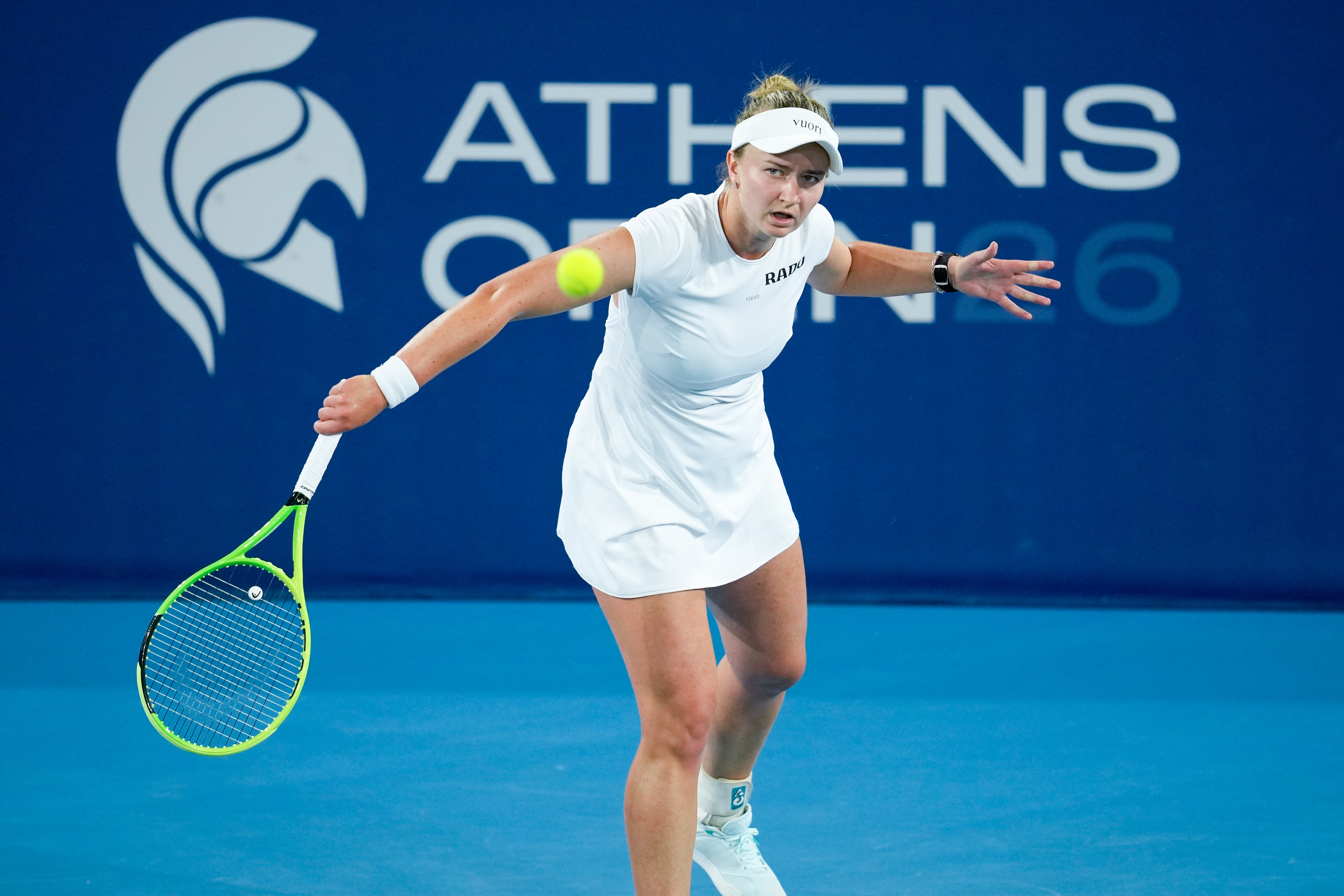 克雷吉茨科娃终结两年冠军荒🏆WTA250雅典站决赛，3号种子克雷吉茨科娃克服开
