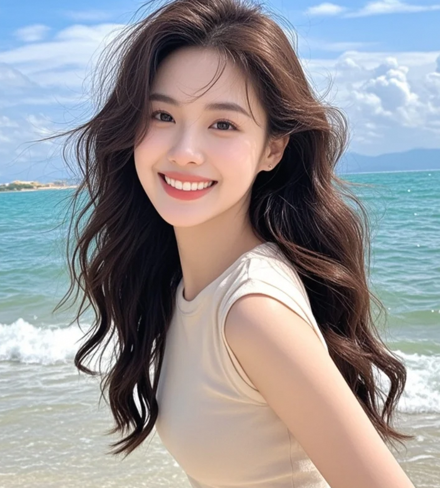 没有滤镜的海边，却美得真实
