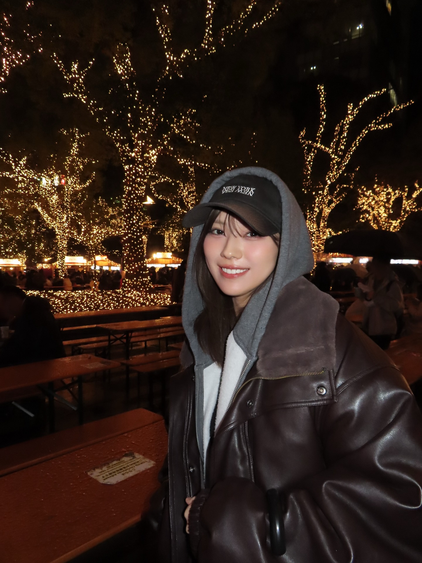 森本茉莉🐨「偶然に出会った雪だるま☃️イルミネーションクリスマスマーケット」