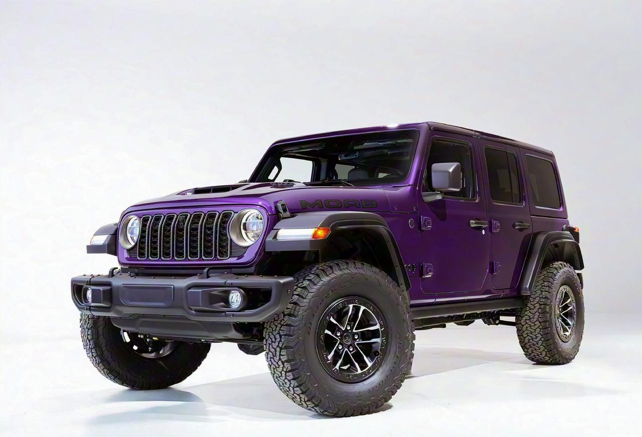 Jeep牧马人Moab392官图，6.4升Hemi发动机上车“392”代表发