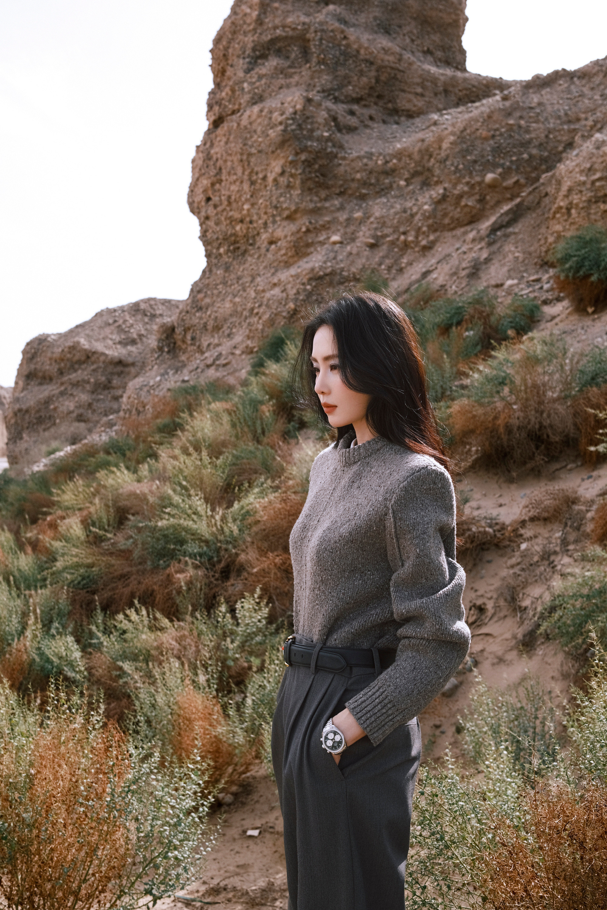 刘诗诗，大漠沧桑，低语温柔。刘诗诗