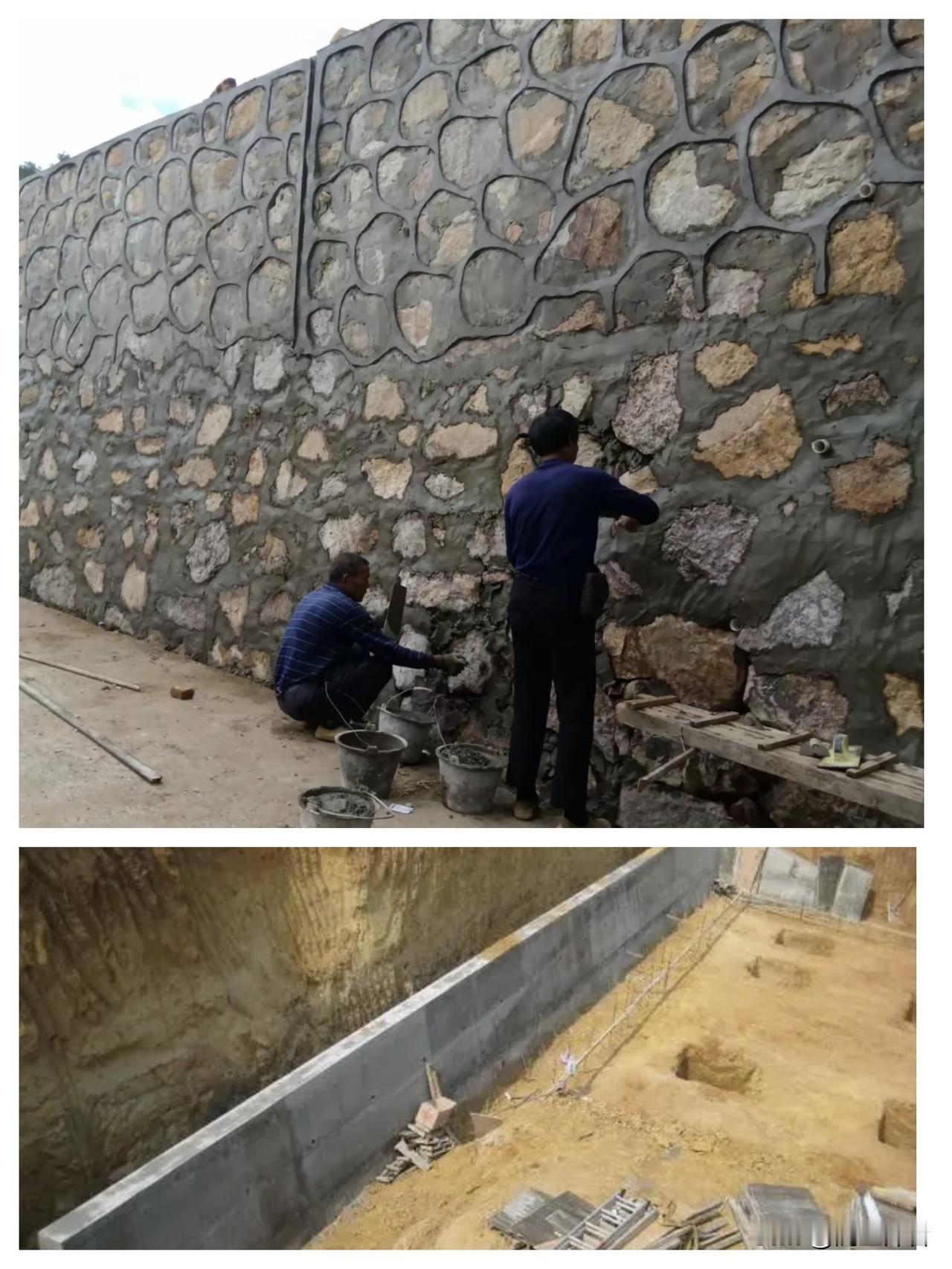 山体滑坡用石头砌成的挡土墙结实耐用还是用混凝土浇筑的挡土墙结实？在线等！分享一下