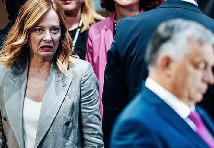 梅洛尼和高市早苗谁的表情更有震慑力？两人这表情都非常有个性啊！这个性的表情背