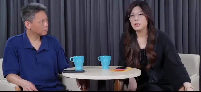 郑丽文和谢寒冰做了一档访谈节目，谢寒冰问了郑丽文一个问题，如果她当选中国国民党主