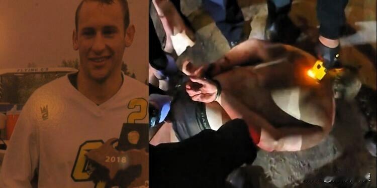 这是一名即将从大学毕业、却遭到美国警员围攻而白白殒命的美国大男孩的故事，本杰