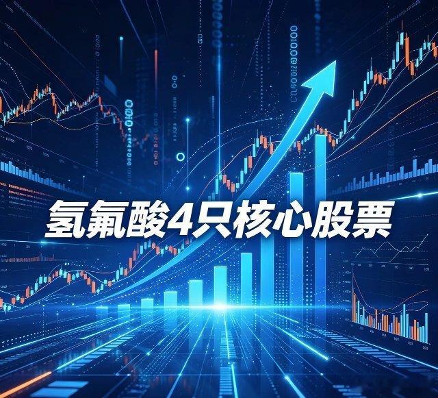氢氟酸4只核心股票1.多氟多（002407）◆国内G5级电子氢氟酸绝对龙头，产