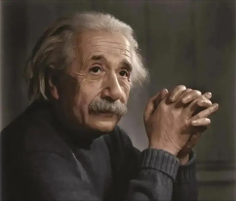 很多人都听过一个流传了几十年的说法，爱因斯坦晚年放下科学转而去研究神学，仿佛这位