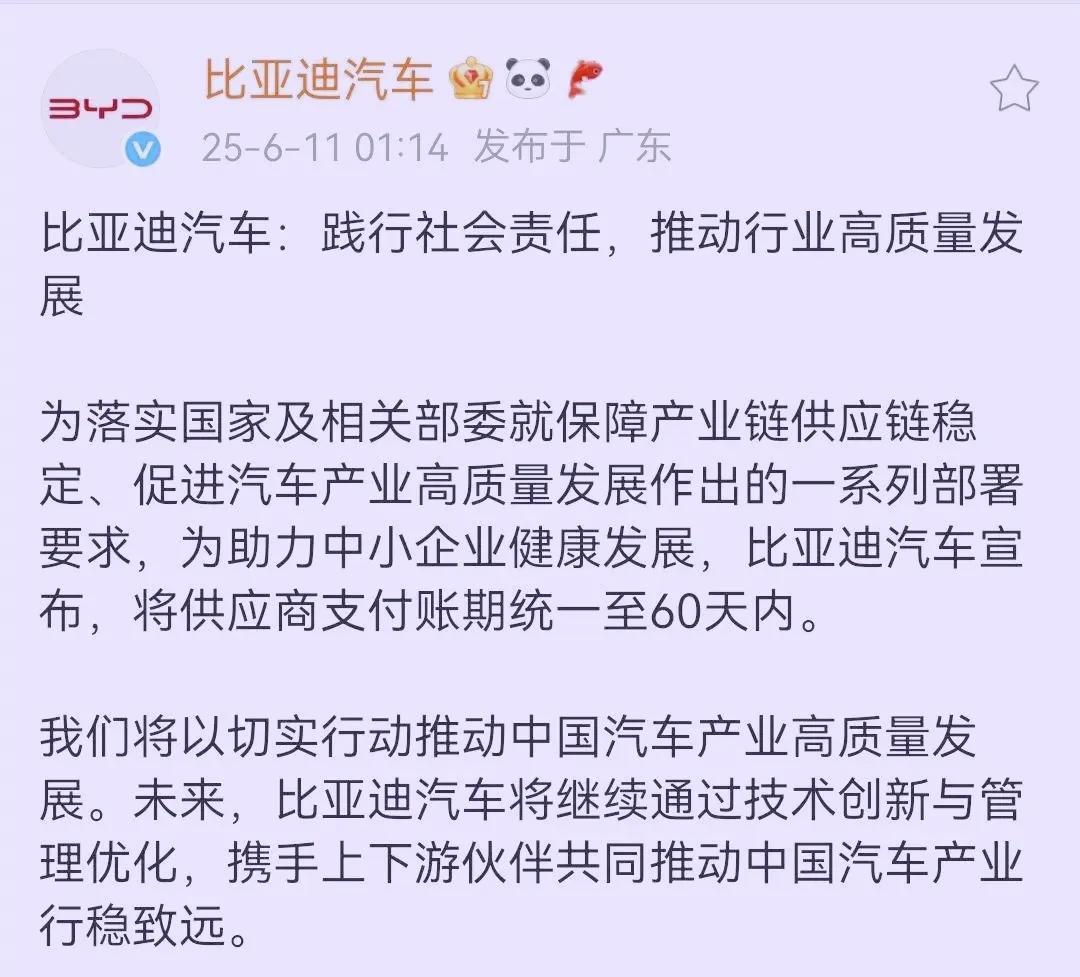 比亚迪深夜王炸！友商香槟白开，王传福用12万工程师捅破行业窗户纸！
