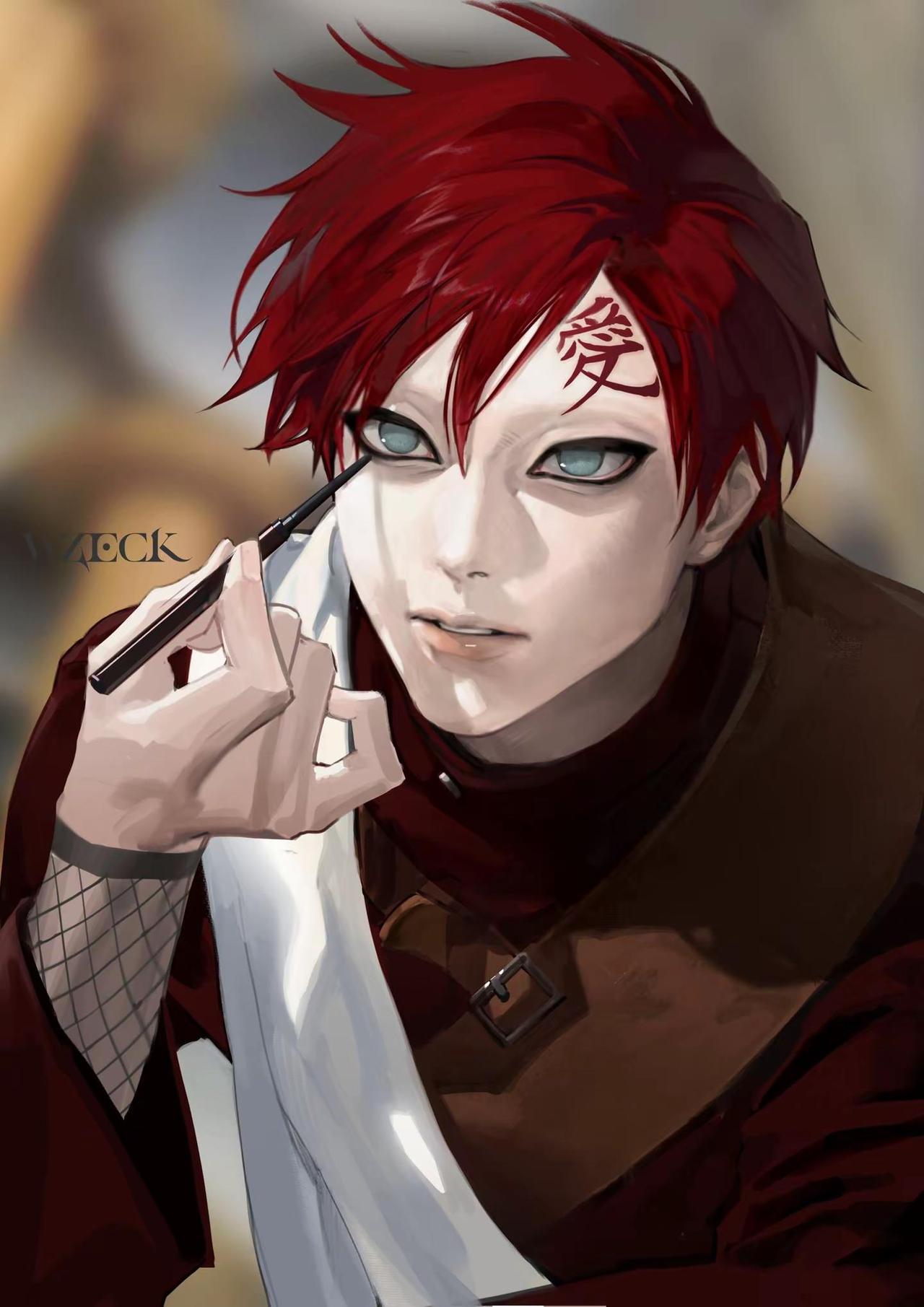 睡醒第一件事：给自己画个全包眼线X.@ezl241我爱罗旮旯砂瀑我爱罗