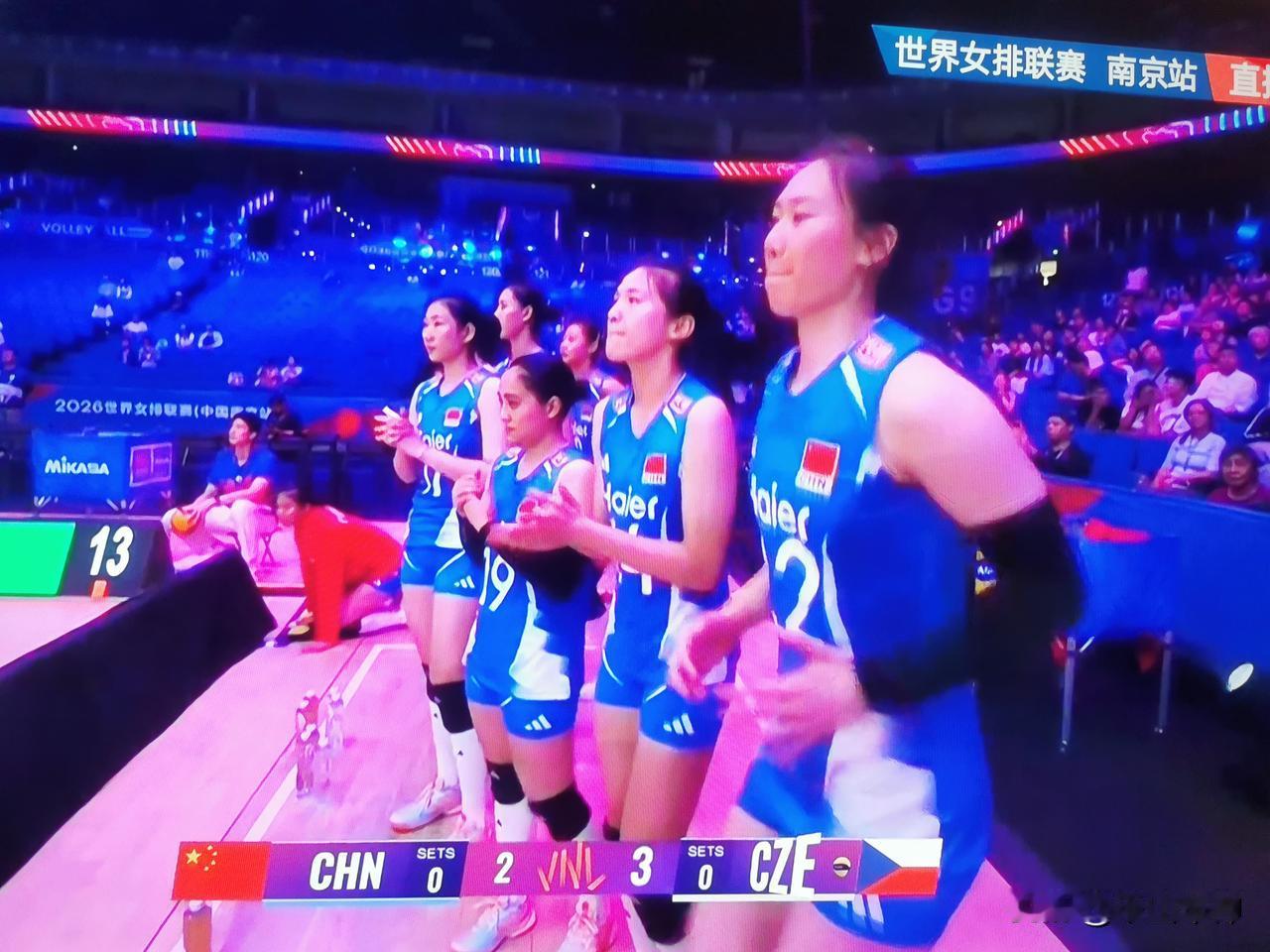 中国女排世联赛首战几乎成了江苏女排的表演舞台！6月3日打捷克女排，中国队虽然输