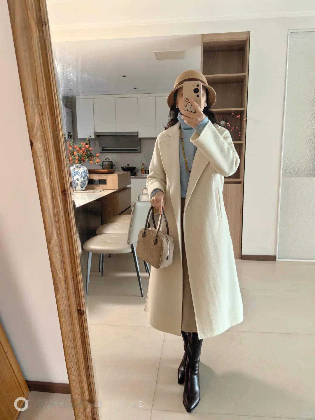 冬季大衣穿搭范本，优雅又高级的氛围感穿搭~成熟女性冬季想靠大衣穿出优雅高级氛