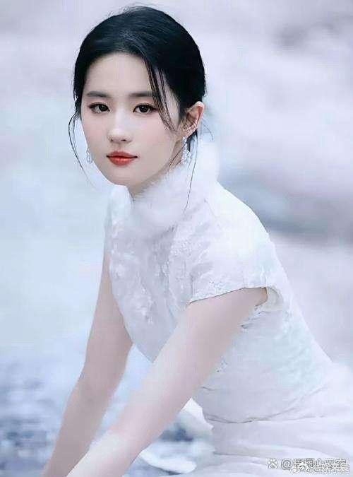 刘亦菲的美，胜在留白与和谐，如中国山水画般意境悠长，耐人寻味。​​​