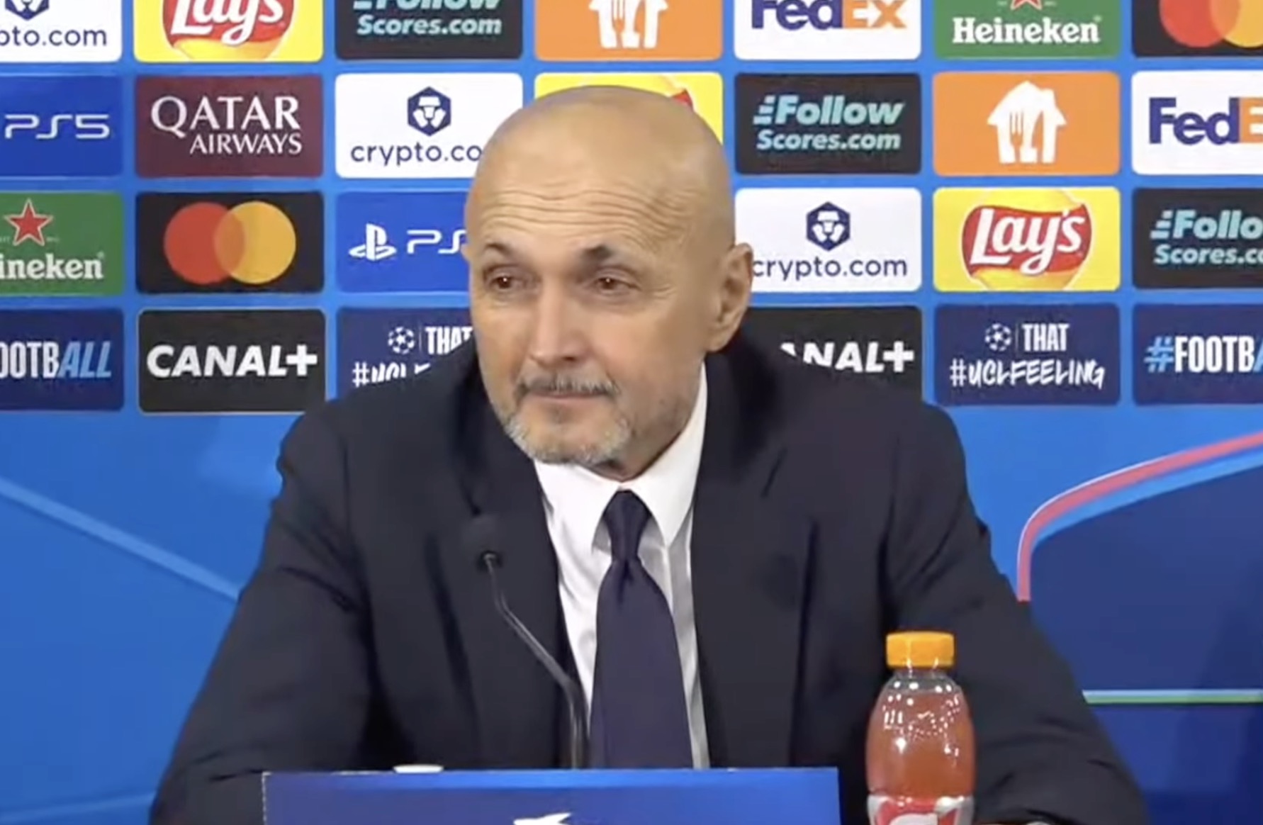 斯帕莱蒂: 明天球队没有出线压力, 可以以平和的心态踢比赛