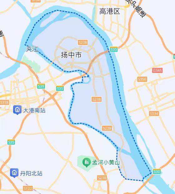 江苏扬中：全境仅一处高速出入口扬中是国内少见全境由长江江心沙洲
