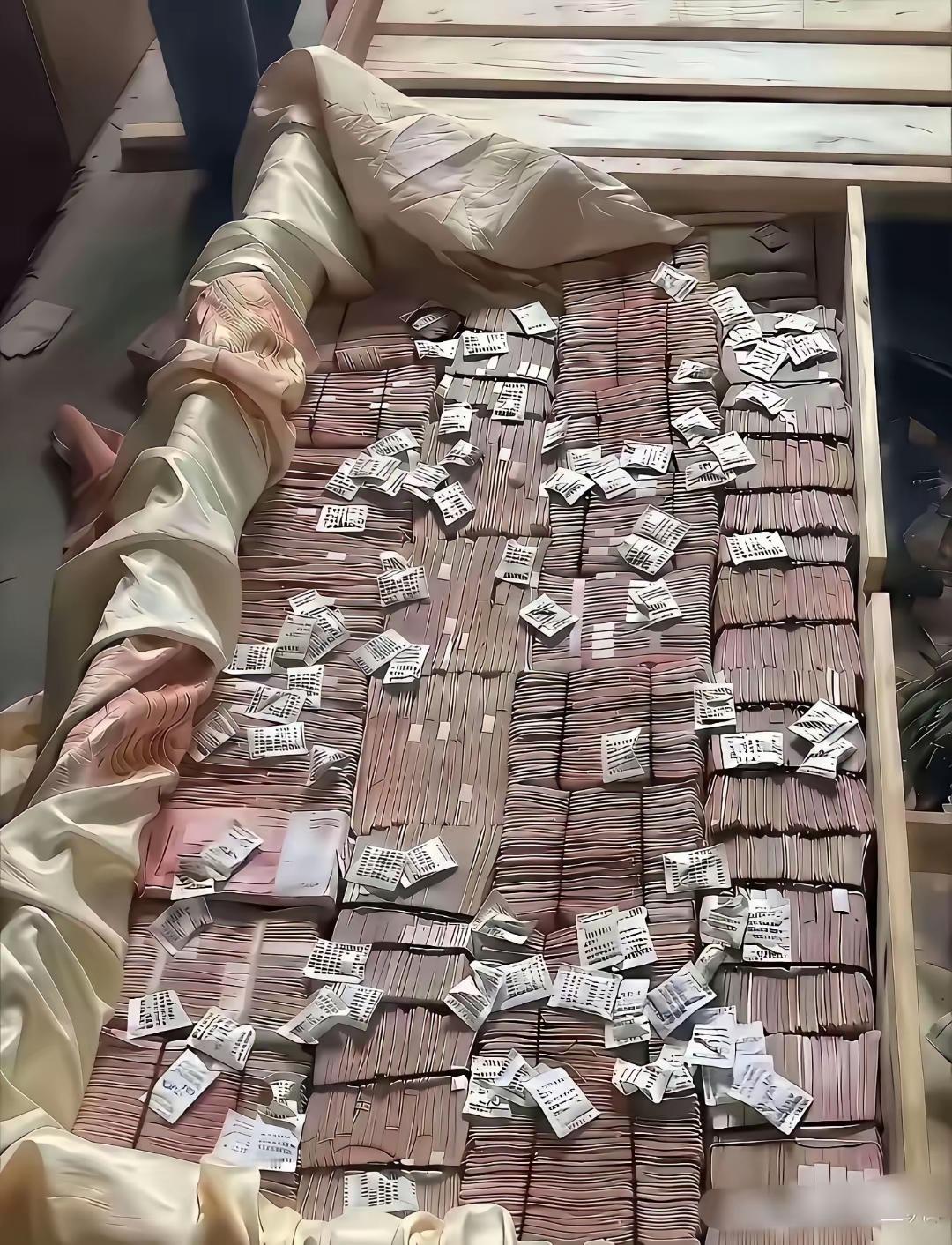 多查抄出些这样的大人物，国库不就充实起来了！实在盛不下了，给老百姓发一发，让百姓