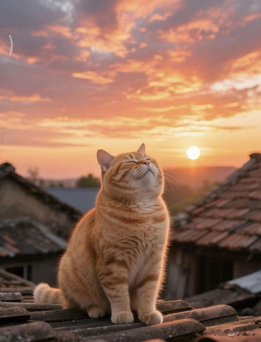 宝子们，闲来晒晒我家的小橘猫，小家伙真的太招人疼了。圆滚滚的身子，一身金灿灿