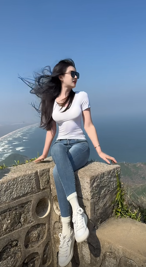 这里的风景很美就是风太大了