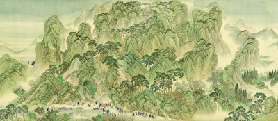 丹青千载意 笔底岱宗魂