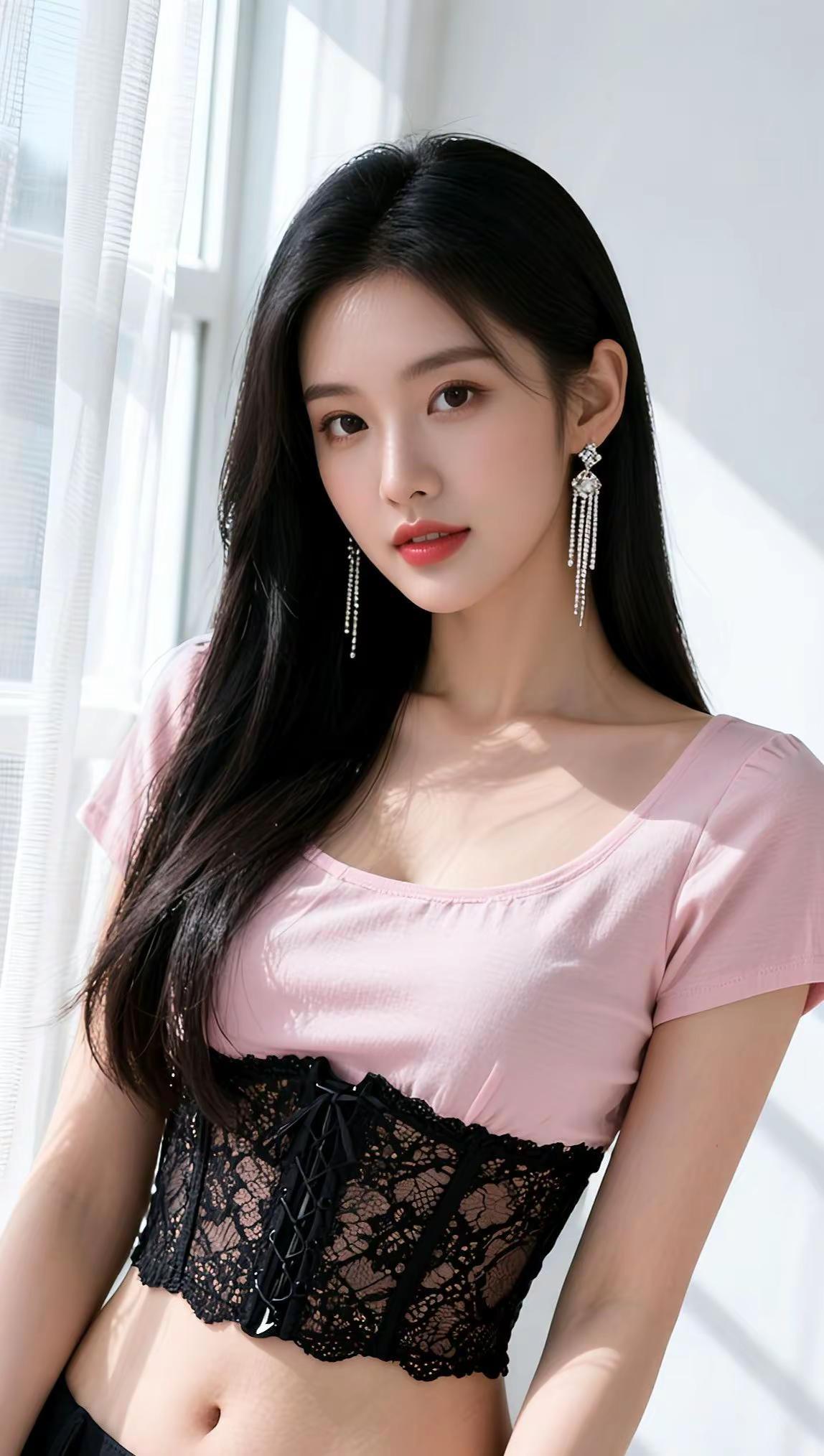 蕾丝束腰写真ai创作玩法合伙人计划