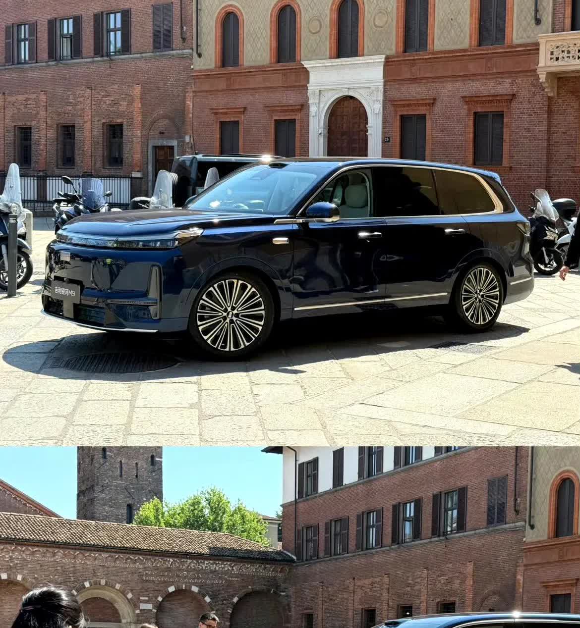 oi，银河M9这个角度还……就挺大气的！收回前两天吐槽的话了，今天看到的