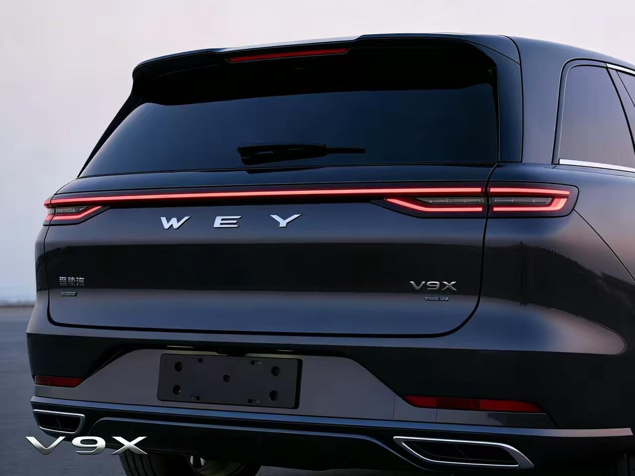 长城汽车技术集大成者，魏牌v9x真的要来了！这外观，这气派真是拿捏的到位，