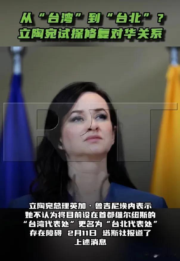 立陶宛很后悔，试探修复与中国的关系。据《今日俄罗斯》报道，2月11日，塔斯社