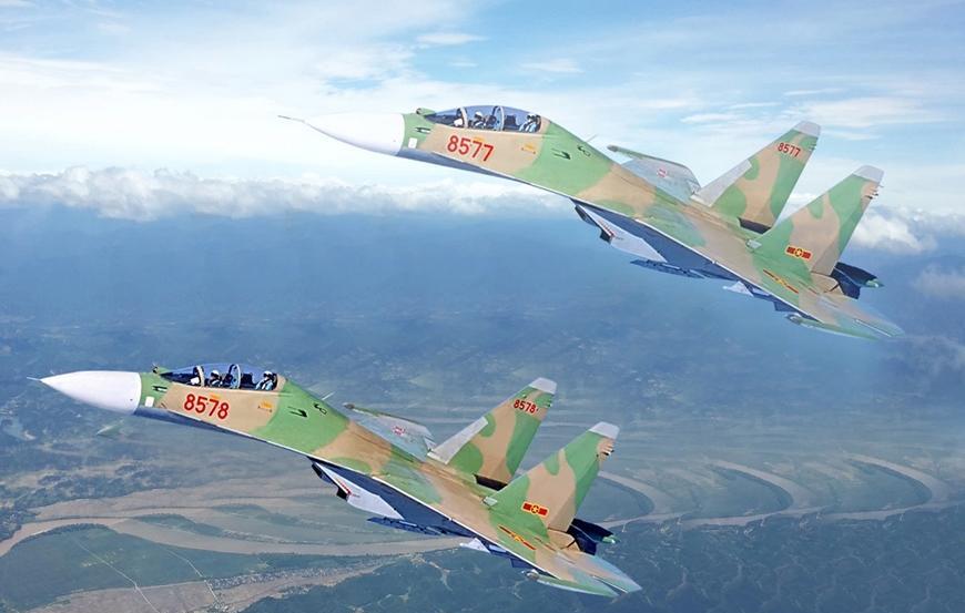 2025年越南防空空军371师923团苏-30MK2训练