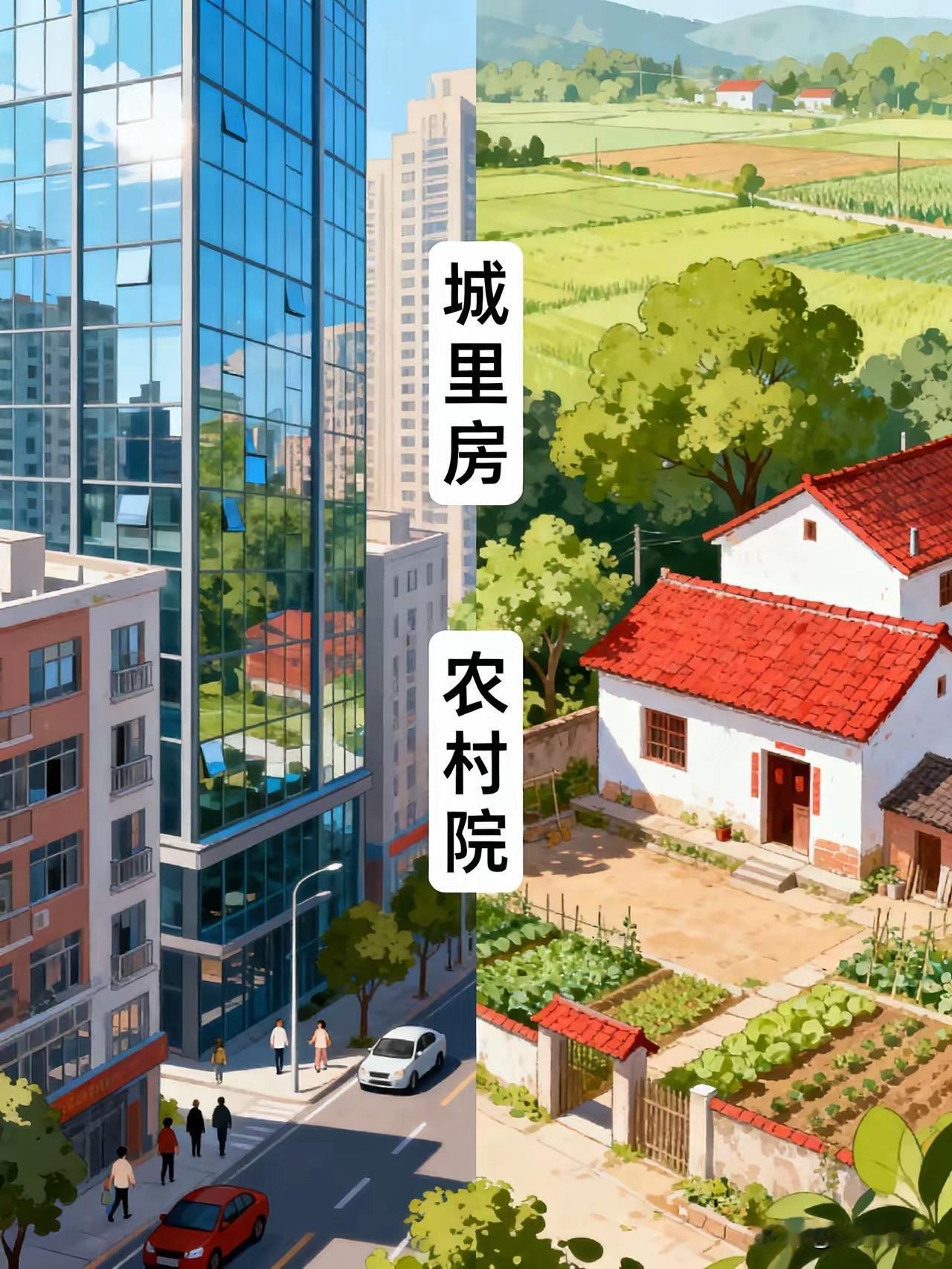 奉劝大家，别再从农村跑到城里买房了，说句难听话，现在从农村跑到城里买房的人，就是