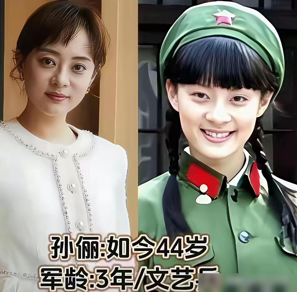 刘涛18岁那张军装照，跟现在放一块儿，真不敢认。那时候脸是鼓的，眼神带刺，像刚出鞘的刀。现在呢，48