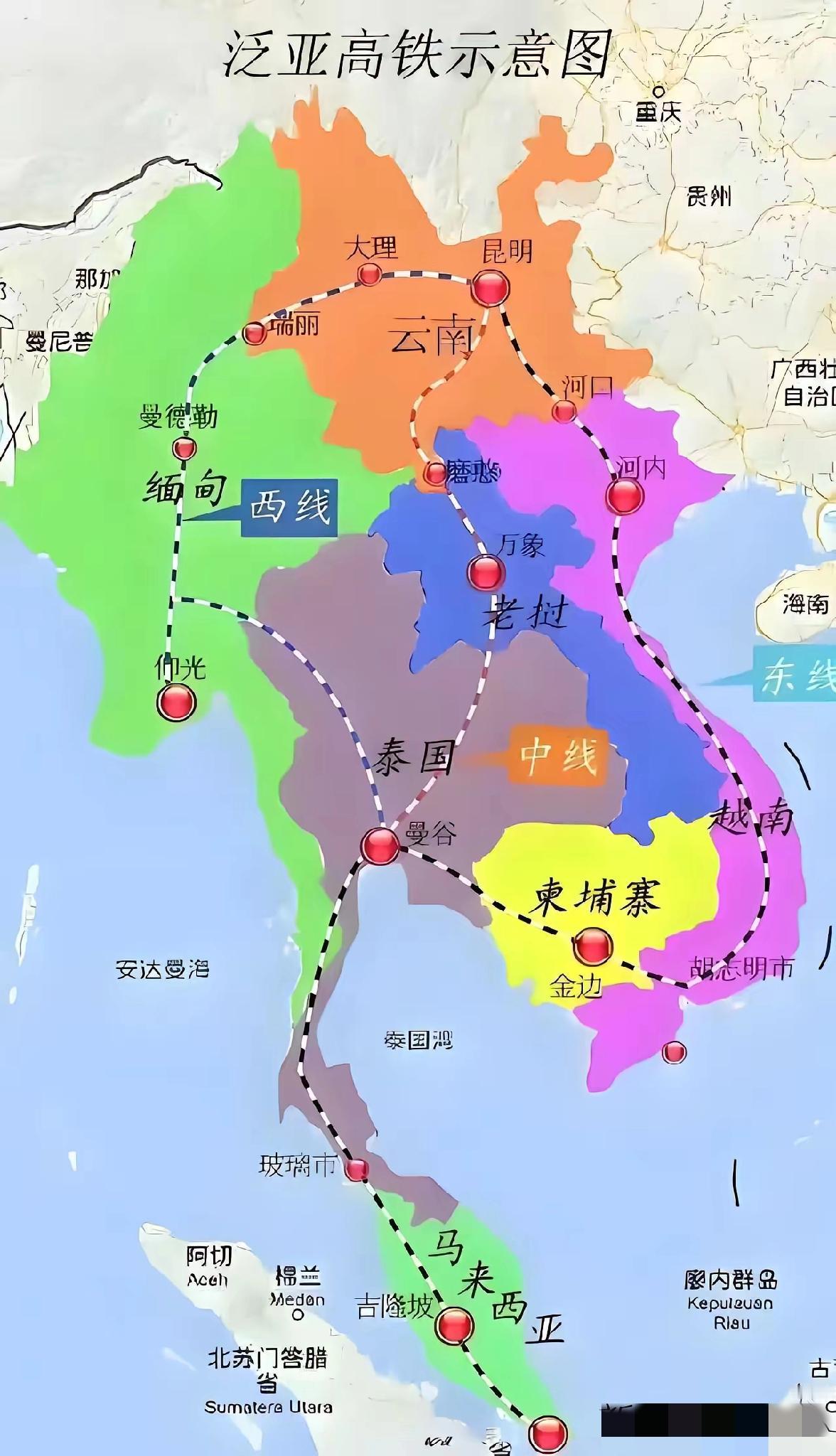 老挝真的是拼了，为了修建中老铁路几乎把国库都掏空了。中国看他们这么积极，自然不能