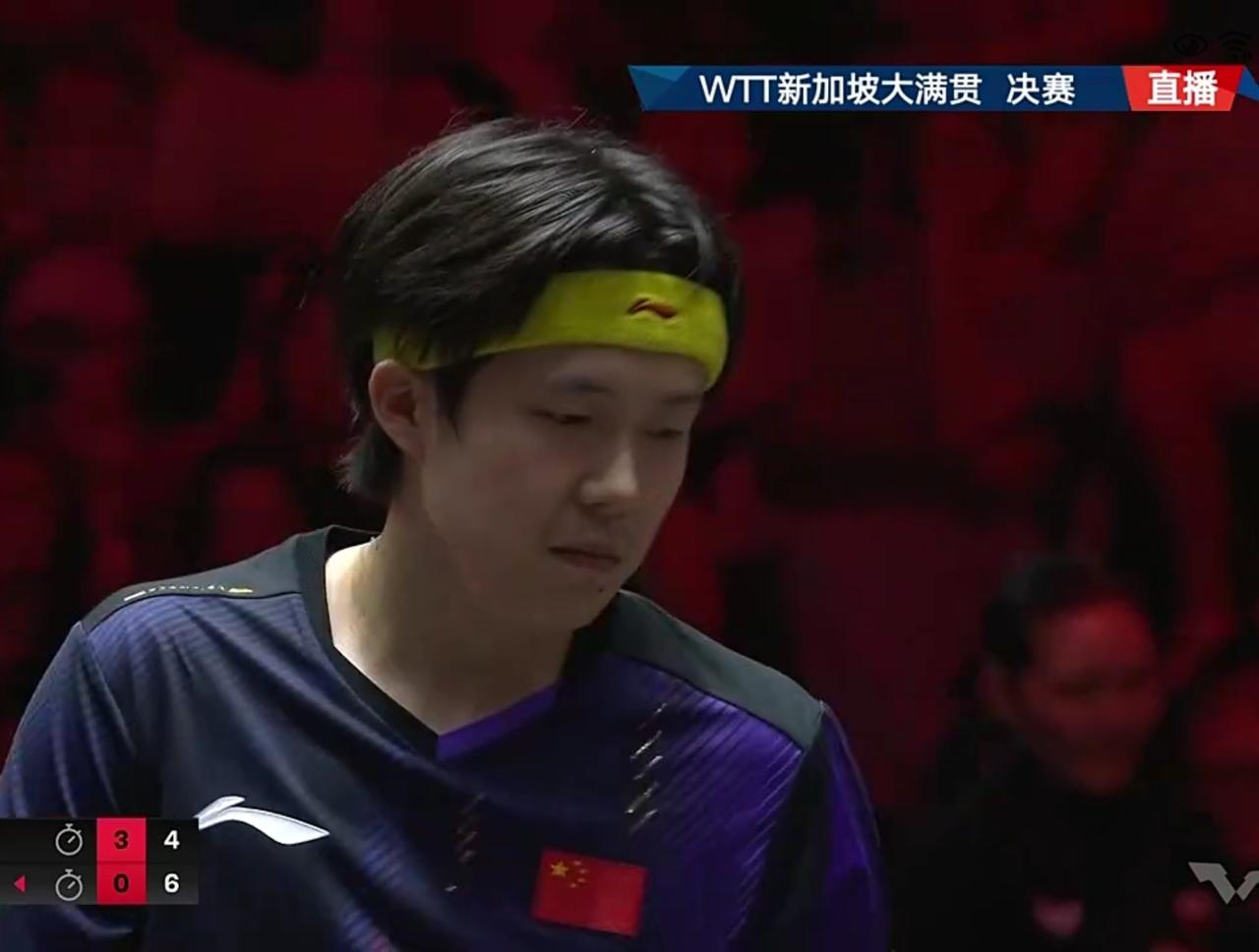 WTT新加坡大满贯男单决赛：王楚钦4-0战胜林昀儒夺冠​​在刚刚