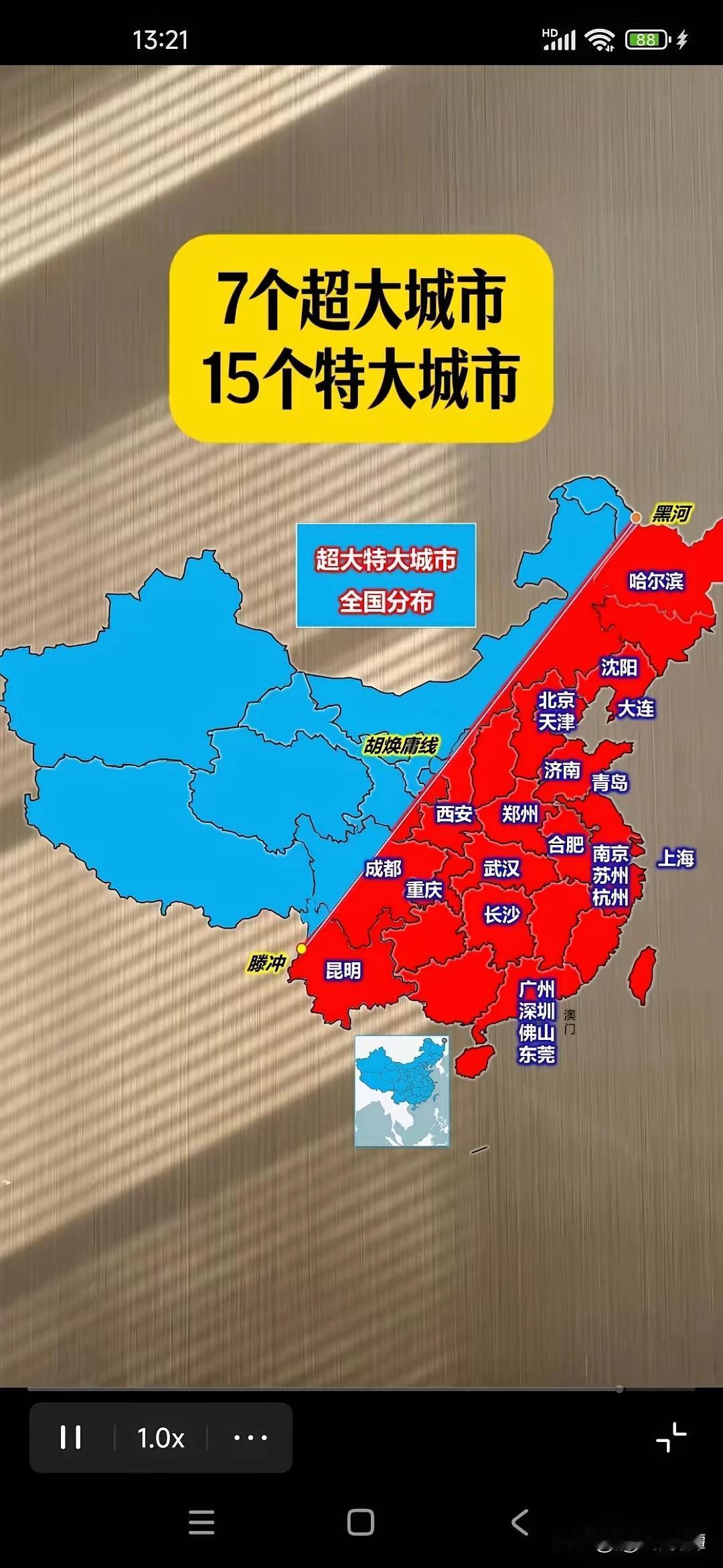 全国7个超大城市，15个特大城市榜单！刚刷到最新的全国7个超大城市、15个特大