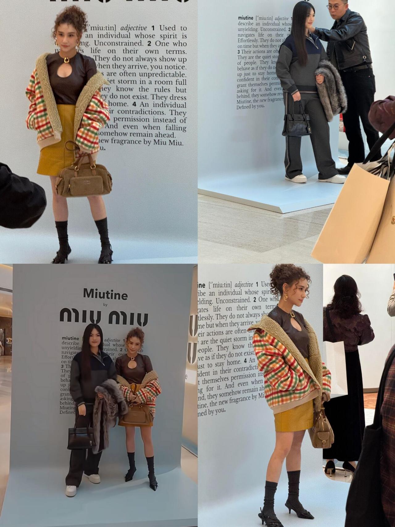 王诗龄穿的像校服！最近何超莲、王诗龄现身上海出席活动，一个是赌王最美千金，一个是