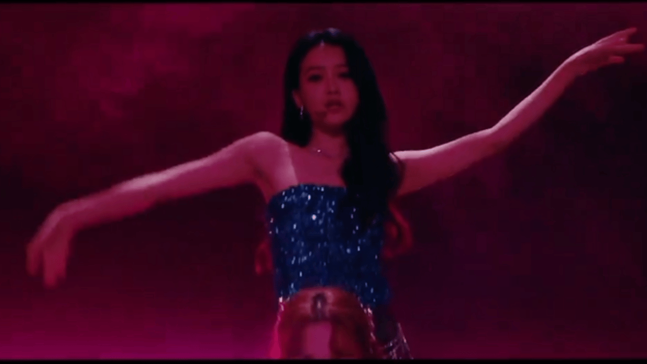 孙怡完全女团门面预备役啊，从脸到身材真的都很适配，虽然唱跳小白，但努力就有进步，