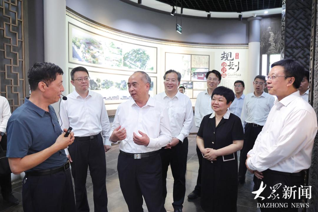 林武在潍坊调研