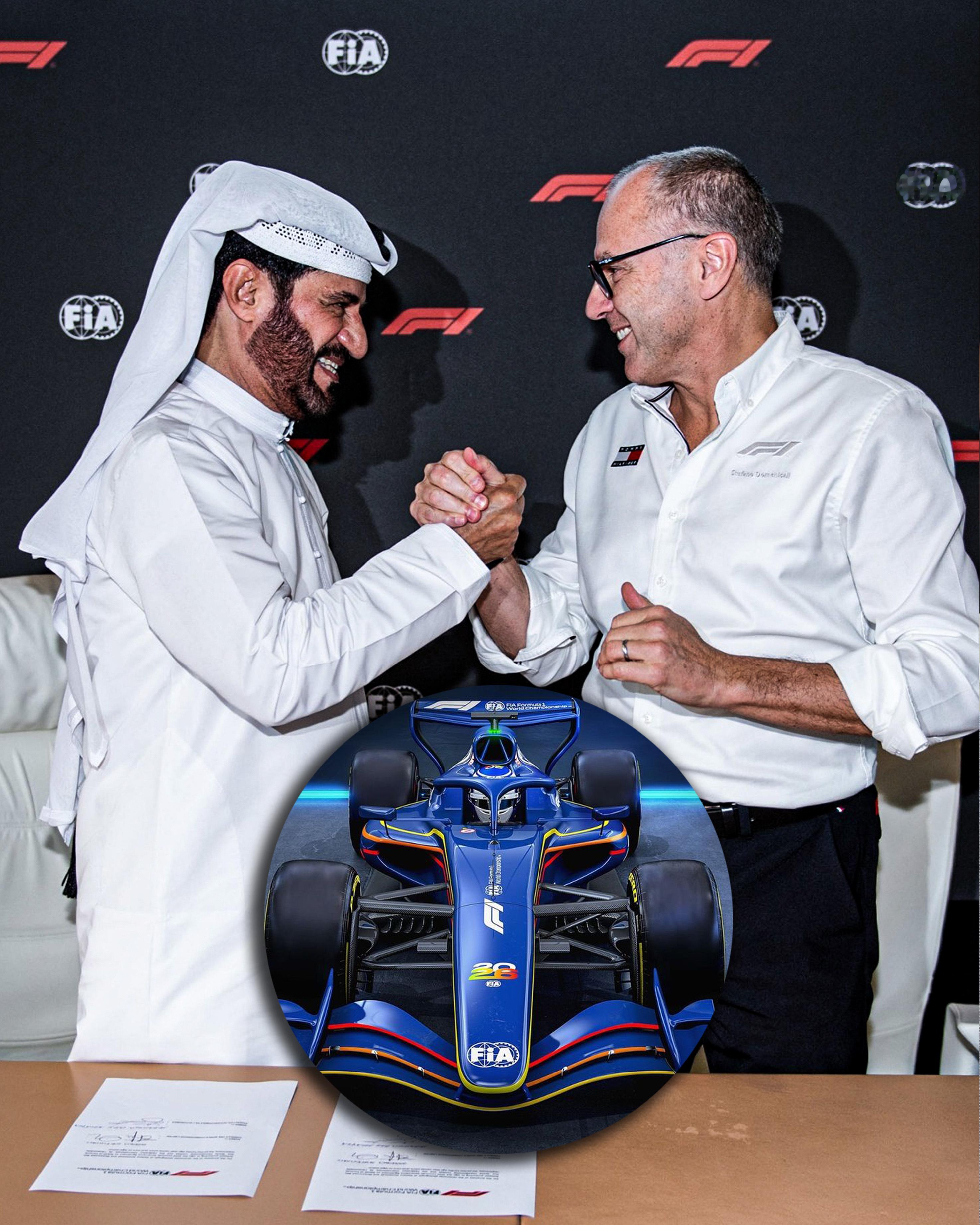 2026赛季起，F1赛车必须有高度不小于75mm的FIALogo“这一标志必须