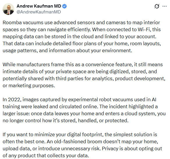 有了方便，人们就忘记隐私2个字是怎么写的。